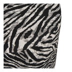 Kimberley Pouf — Black / White