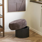 Christchurch Pouf — Dark Brown