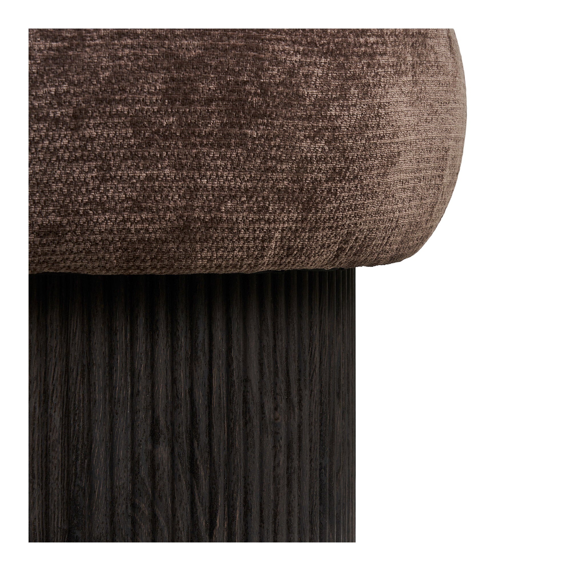 Christchurch Pouf — Dark Brown