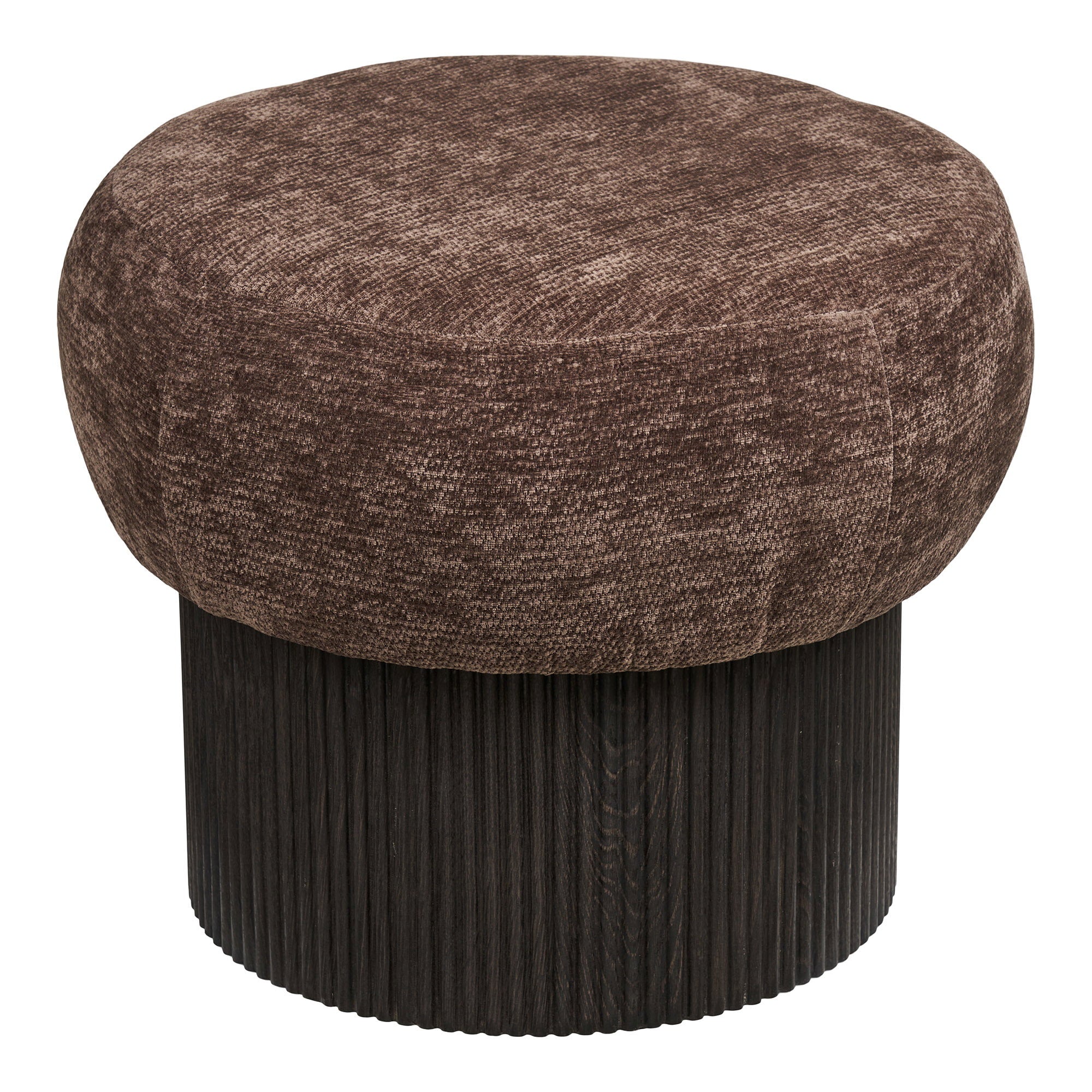 Christchurch Pouf — Dark Brown