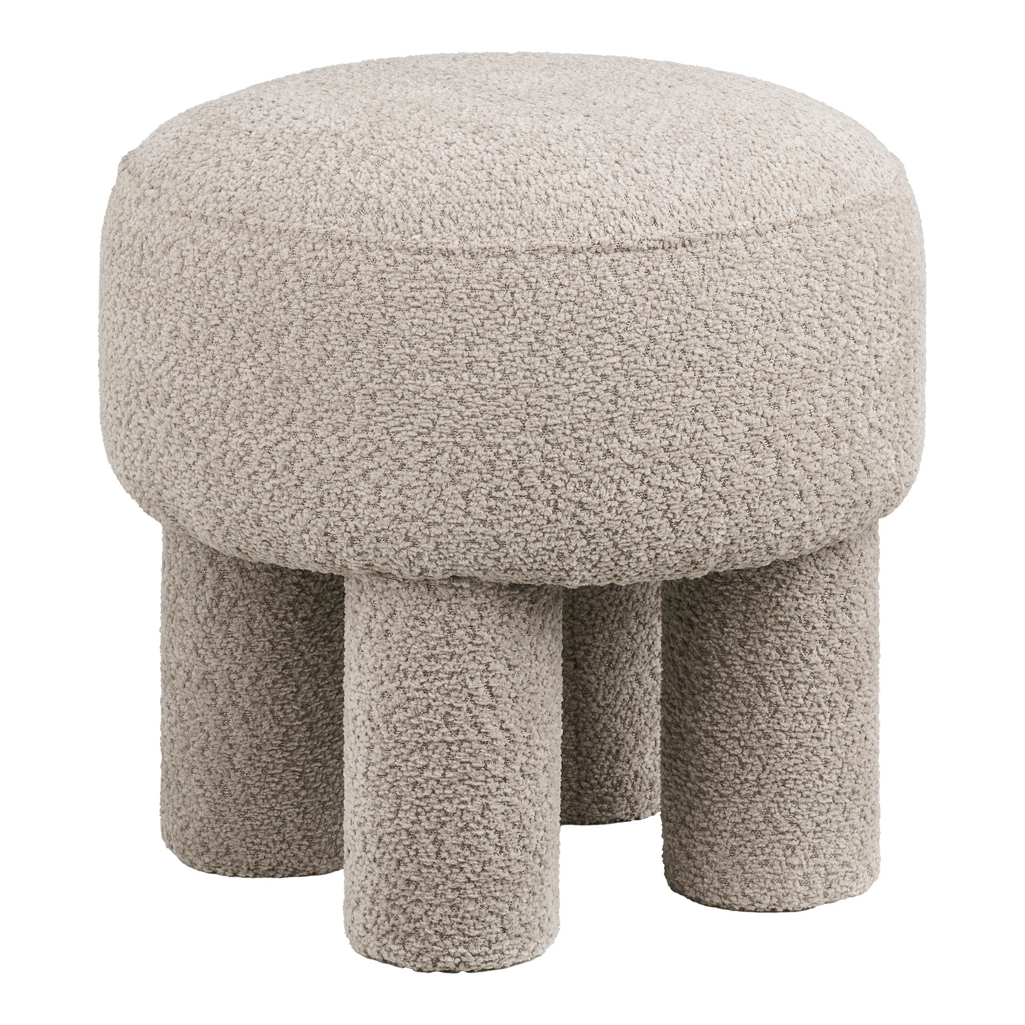 Canberra Pouf — Dark Sand