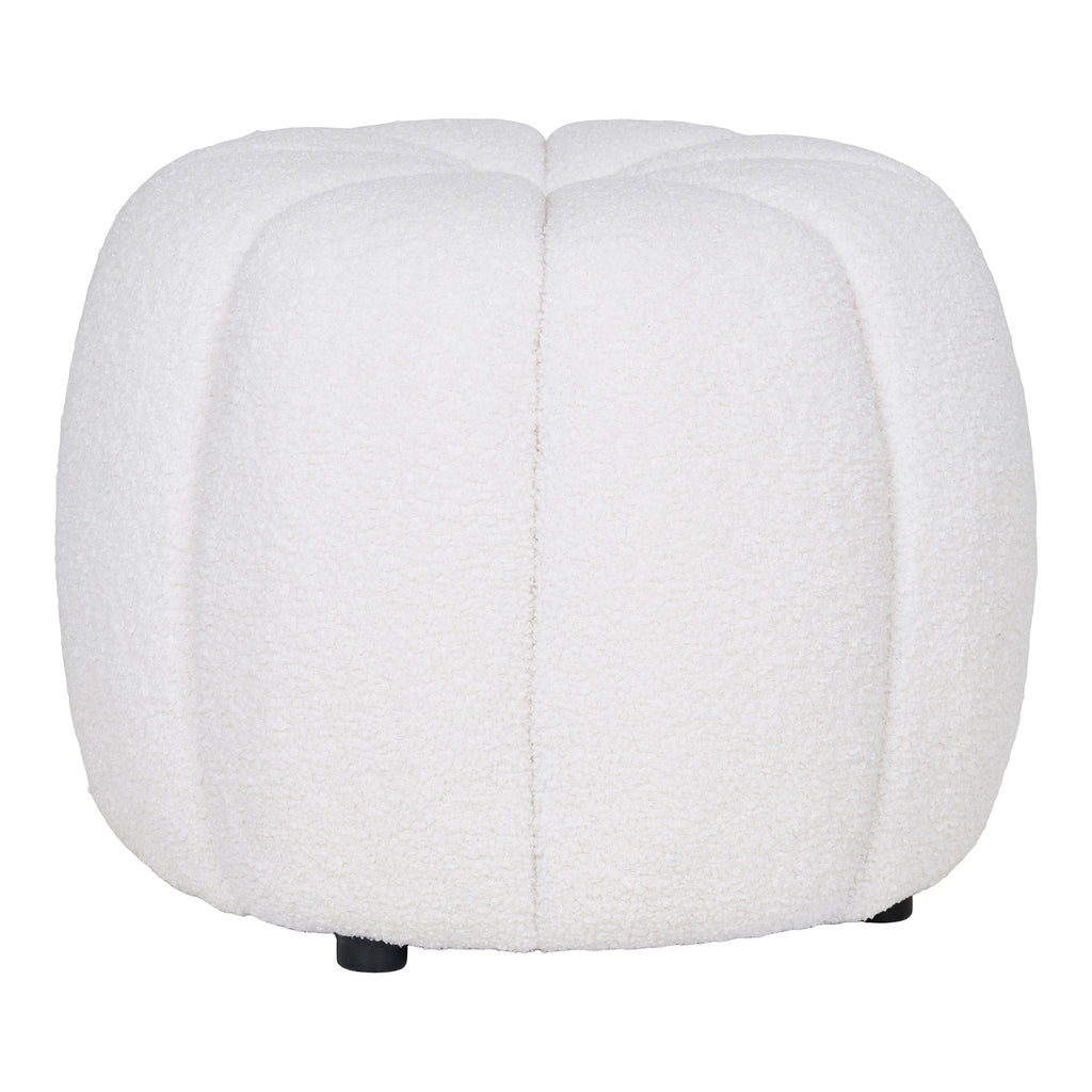 Paisley Pouf — Off-White