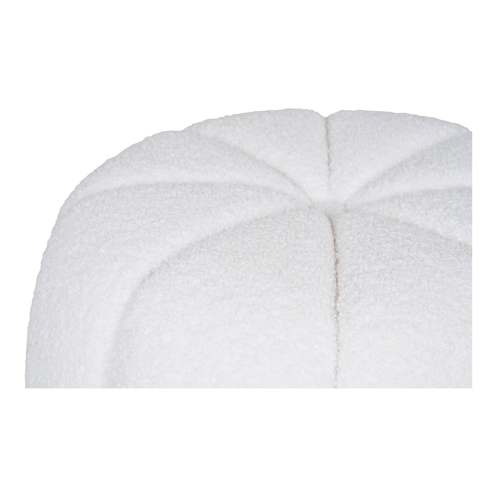 Paisley Pouf — Off-White
