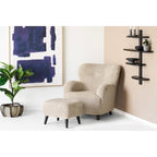 Lunaro Pouf — Light Brown