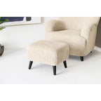 Lunaro Pouf — Light Brown