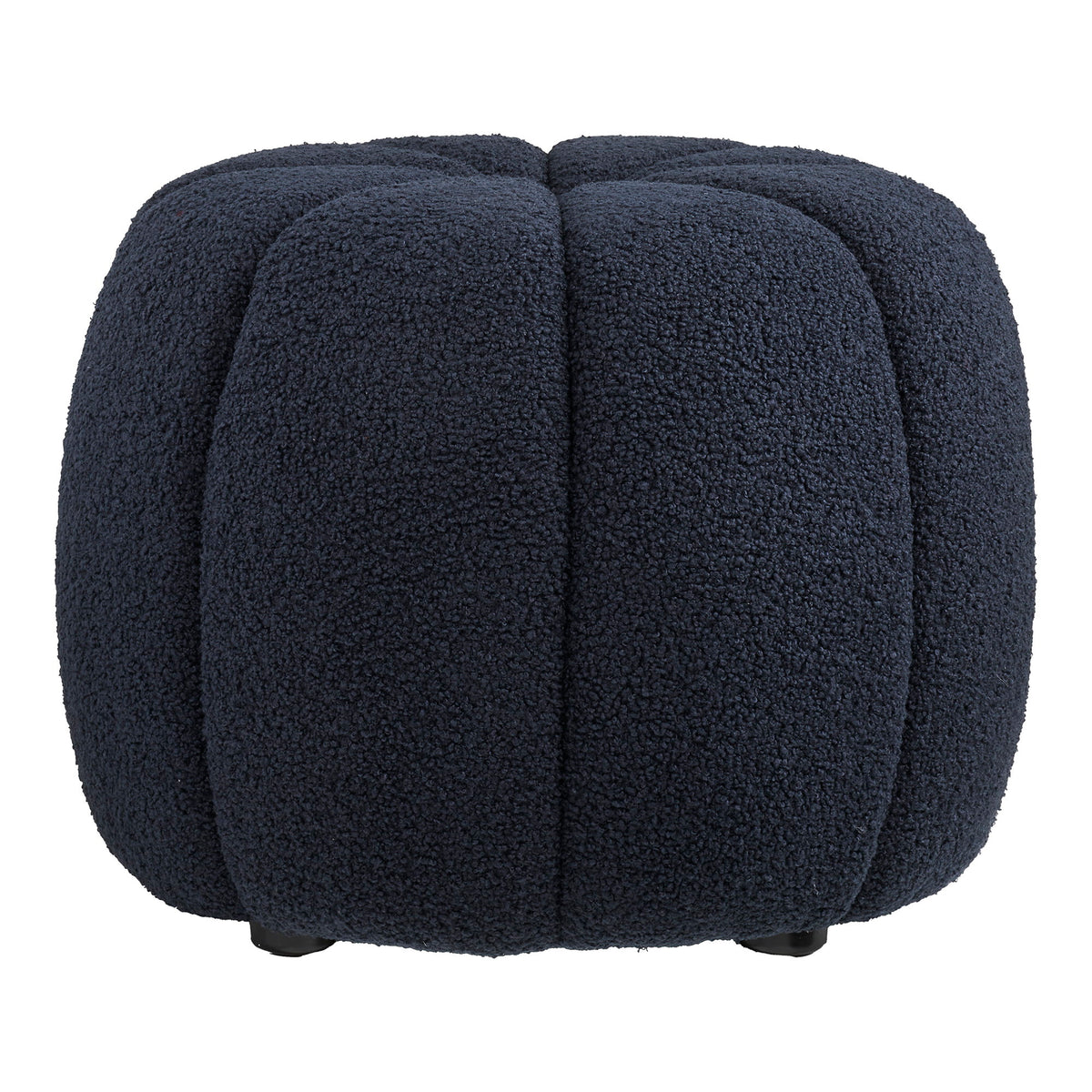 Paisley Pouf — Navy
