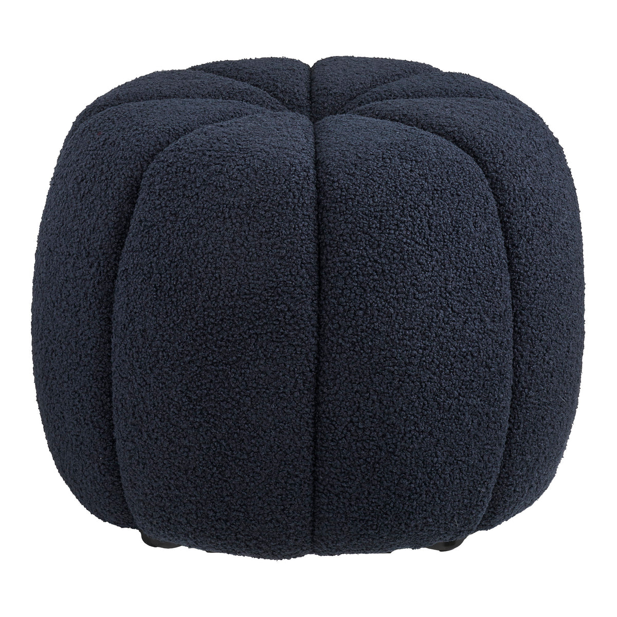 Paisley Pouf — Navy