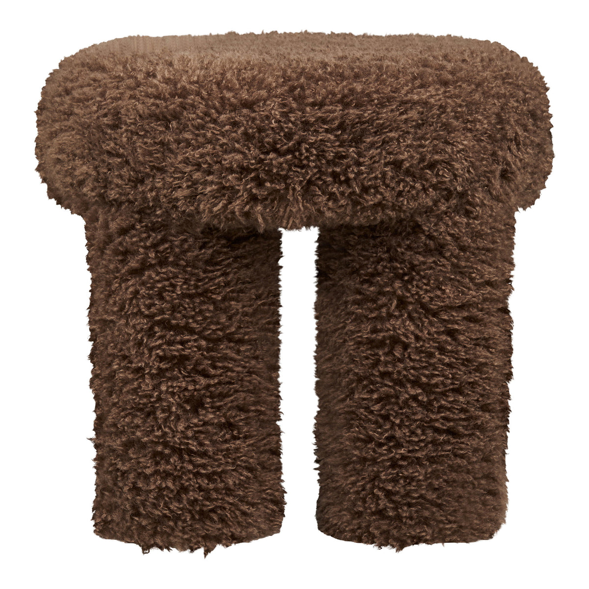 Gisborne Pouf — Brown