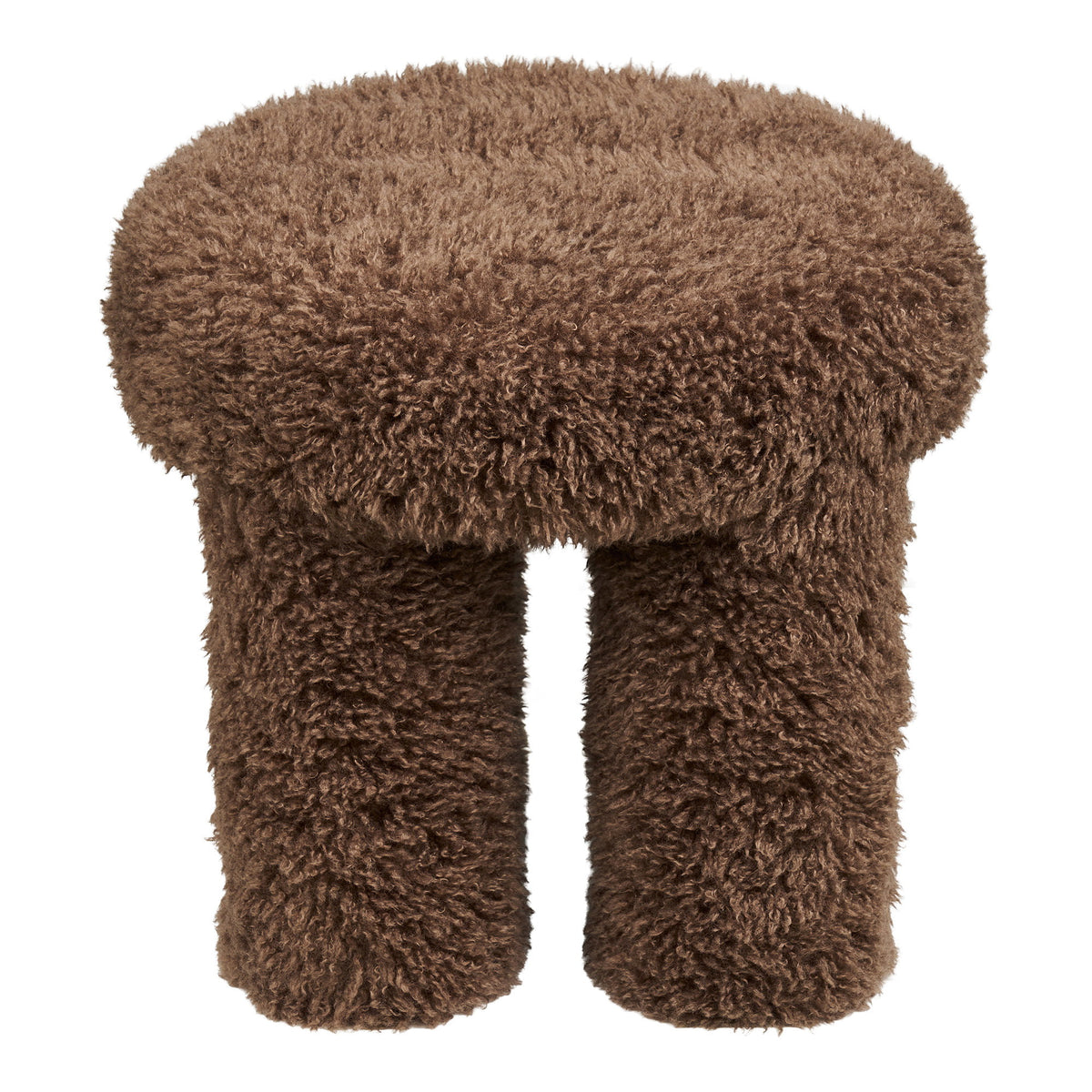 Gisborne Pouf — Brown