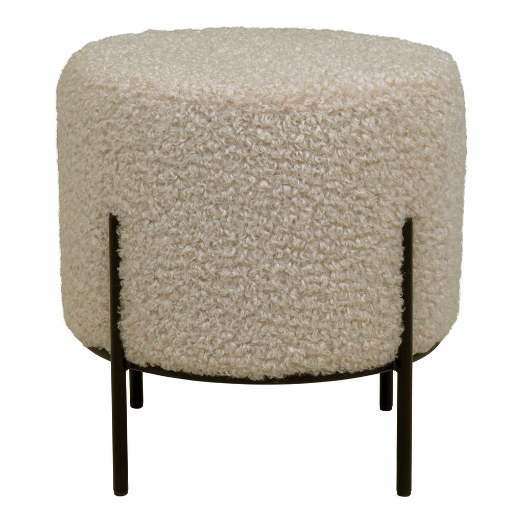 Alford Pouf — Grey-brown