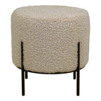 Alford Pouf — Grey-brown