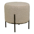 Alford Pouf — Grey-brown