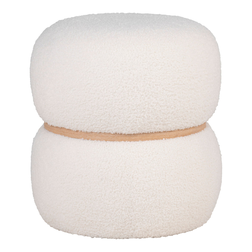 Milford Pouf — White