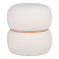 Milford Pouf — White