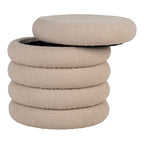 Brooklyn Pouf — Beige