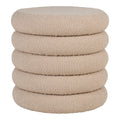Brooklyn Pouf — Beige