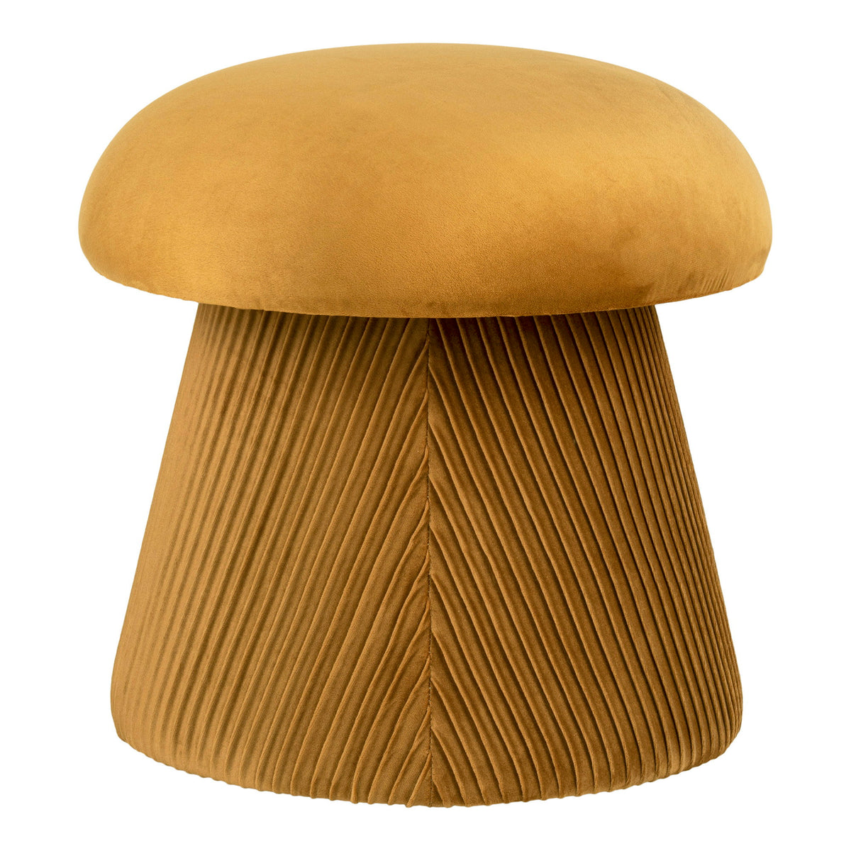 Hampton Pouf — Ocher
