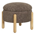 Medas Pouf — Brown