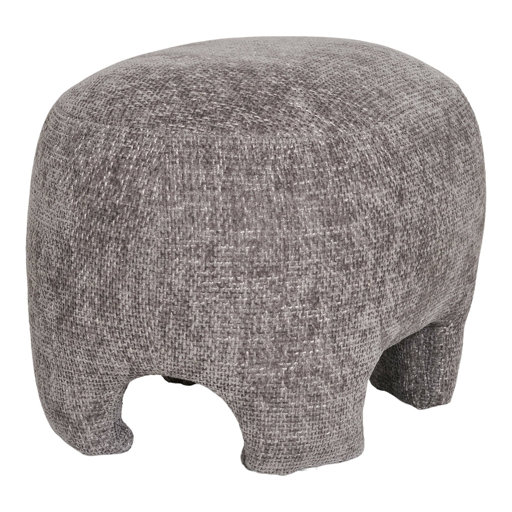 Nazare Pouf — Grey