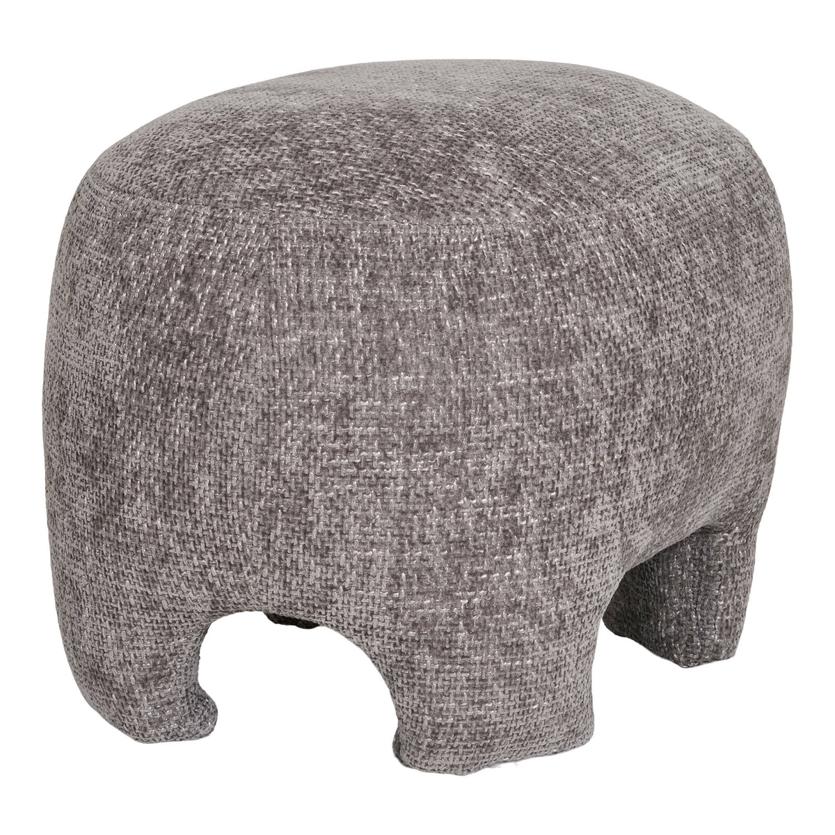Nazare Pouf — Grey