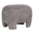 Nazare Pouf — Grey