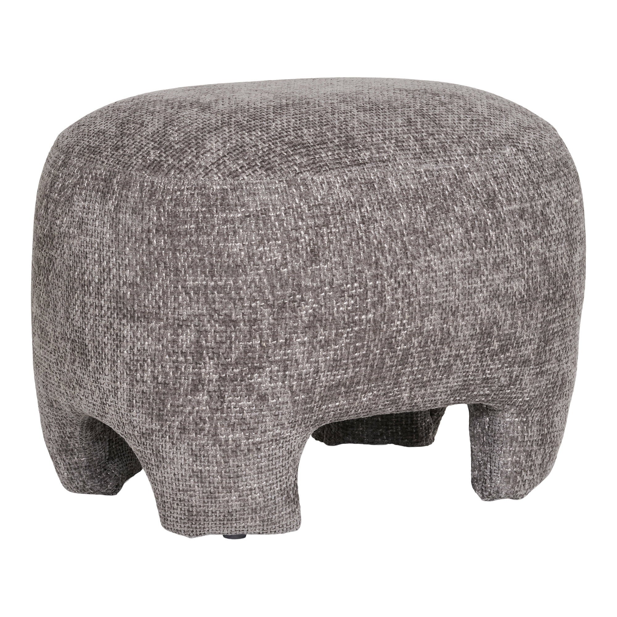 Nazare Pouf — Grey