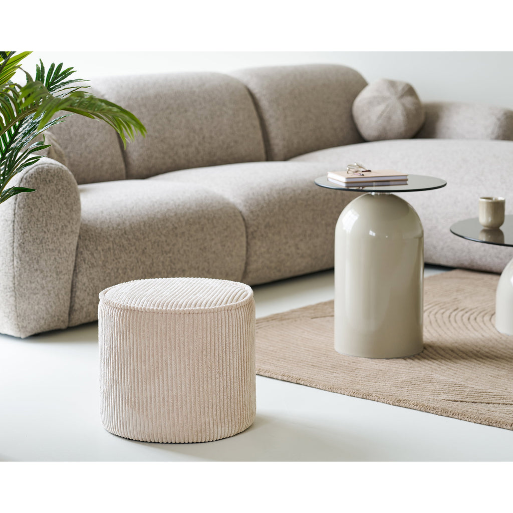 Taupo Pouf — Beige