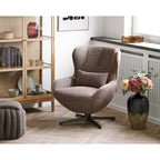 Napier Pouf — Brown