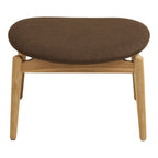 Olvera Footrest — Natural / Brown