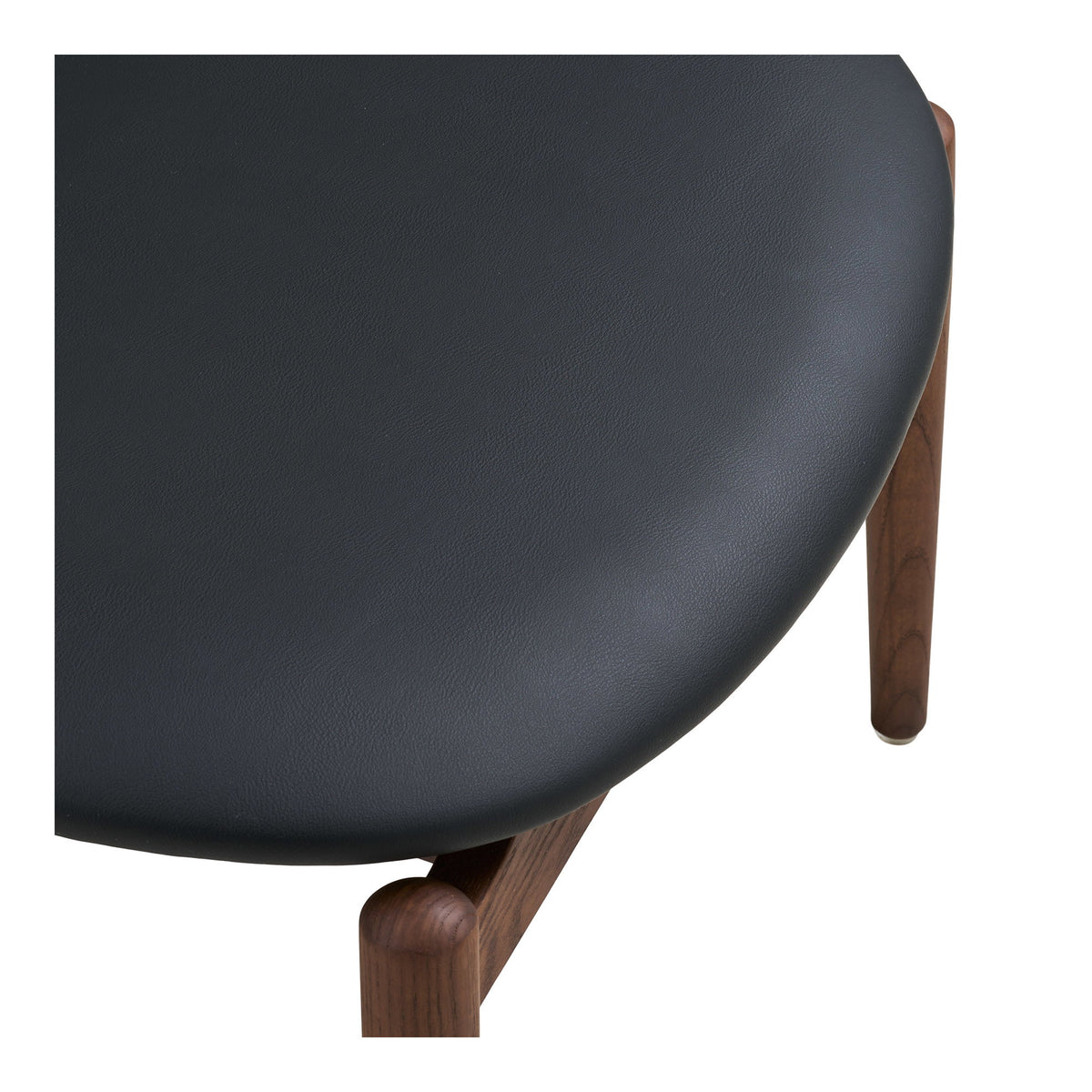 Olvera Footrest — Dark brown / Black