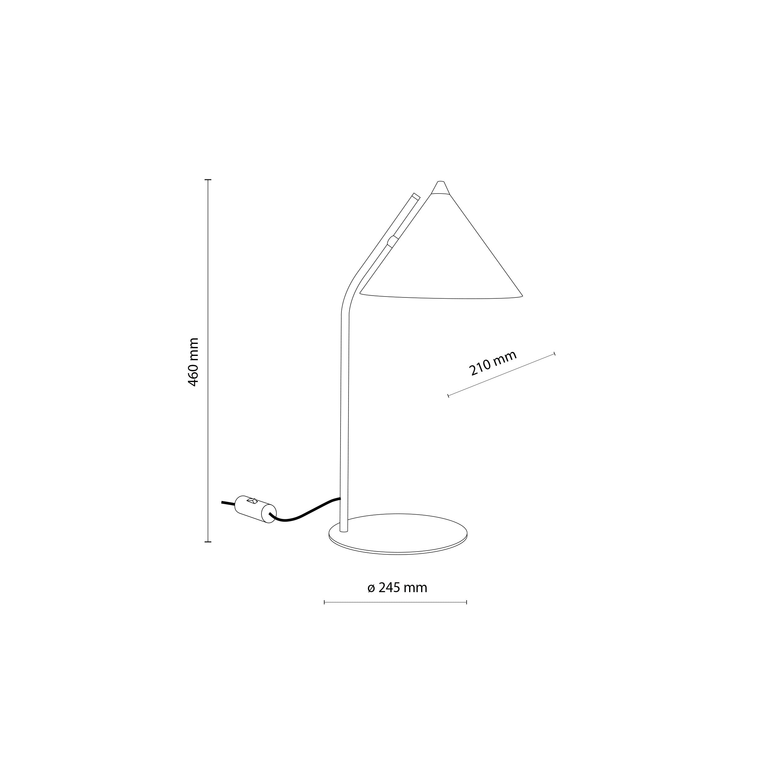 CONO Night Light Table Lamp – Modern 1xE27