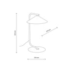 LUME Night Light Table Lamp – Modern GX53