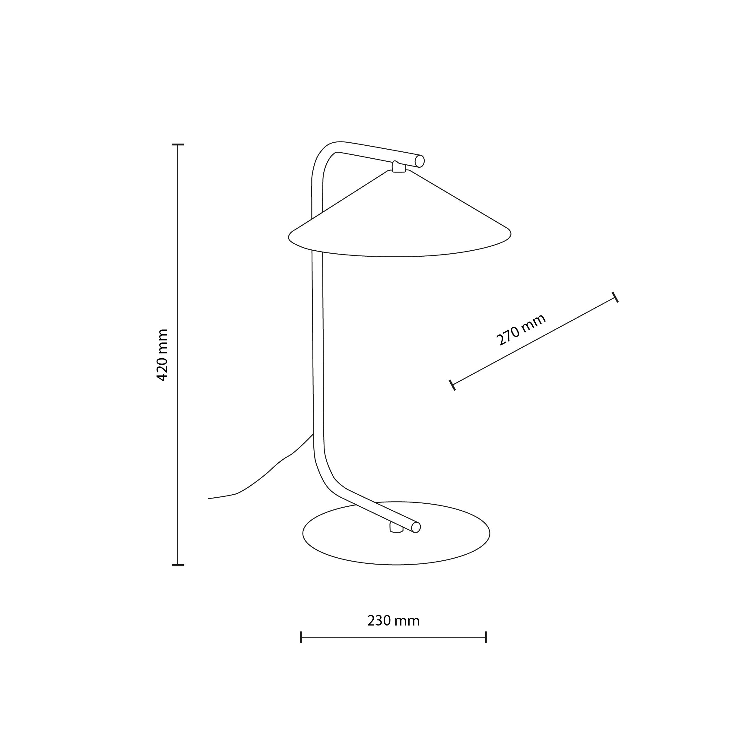 LUME Night Light Table Lamp – Modern GX53