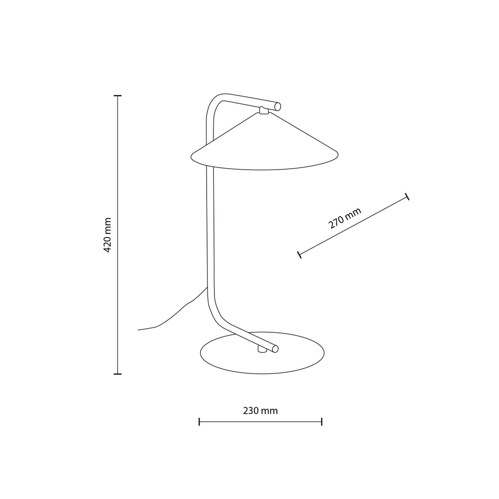 LUME Night Light Table Lamp – Modern GX53
