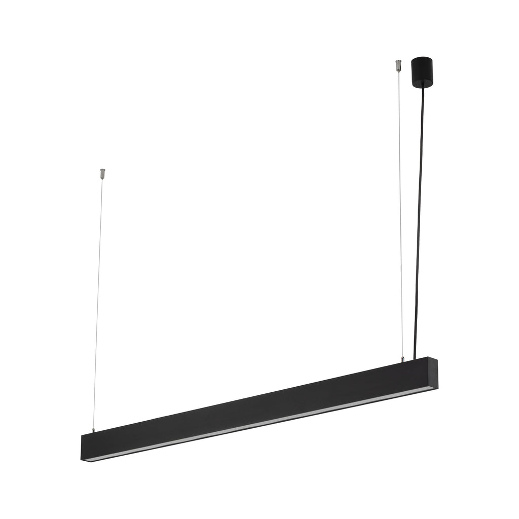 Luxe Linear Pendant Black