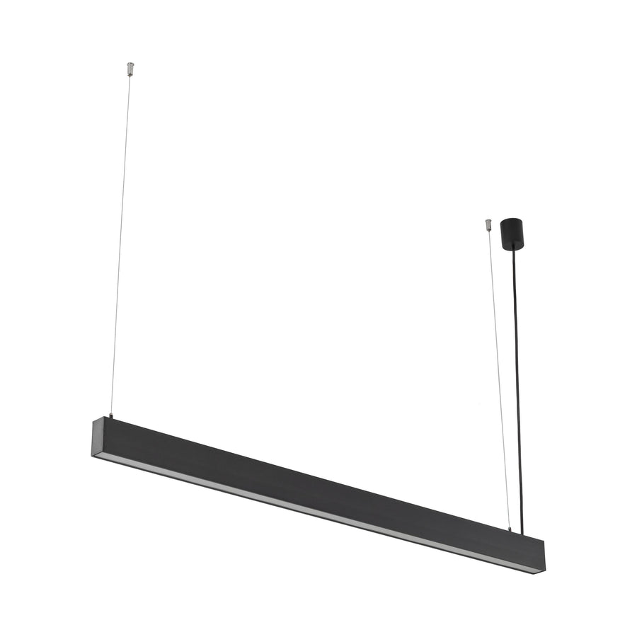 Luxe Linear Pendant Black