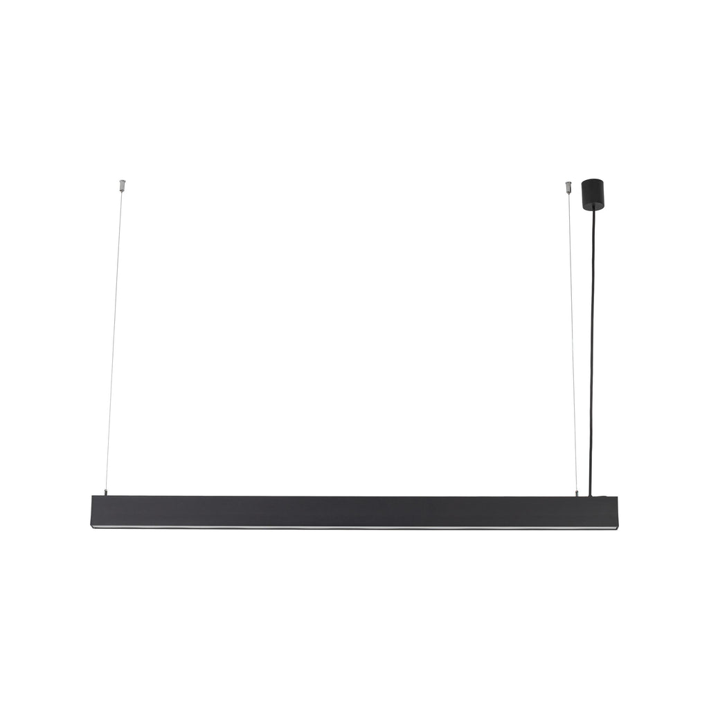 Luxe Linear Pendant Black