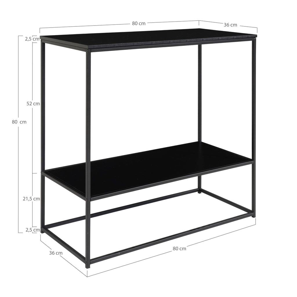 Vita Console Table — Black