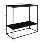 Vita Console Table — Black