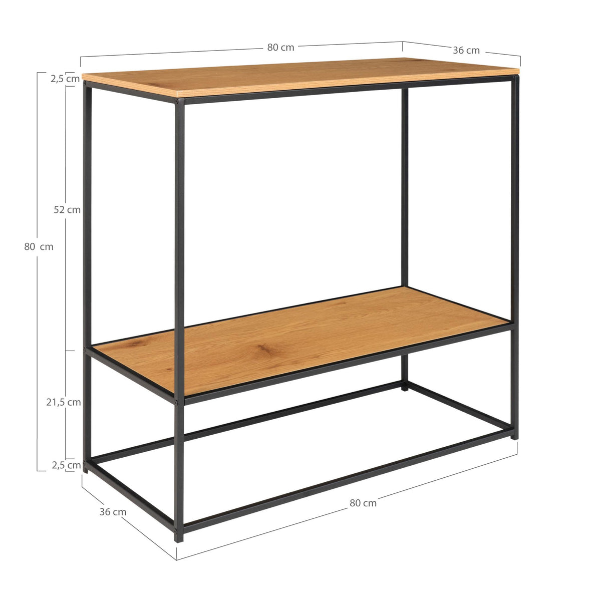 Vita Console Table — Natural