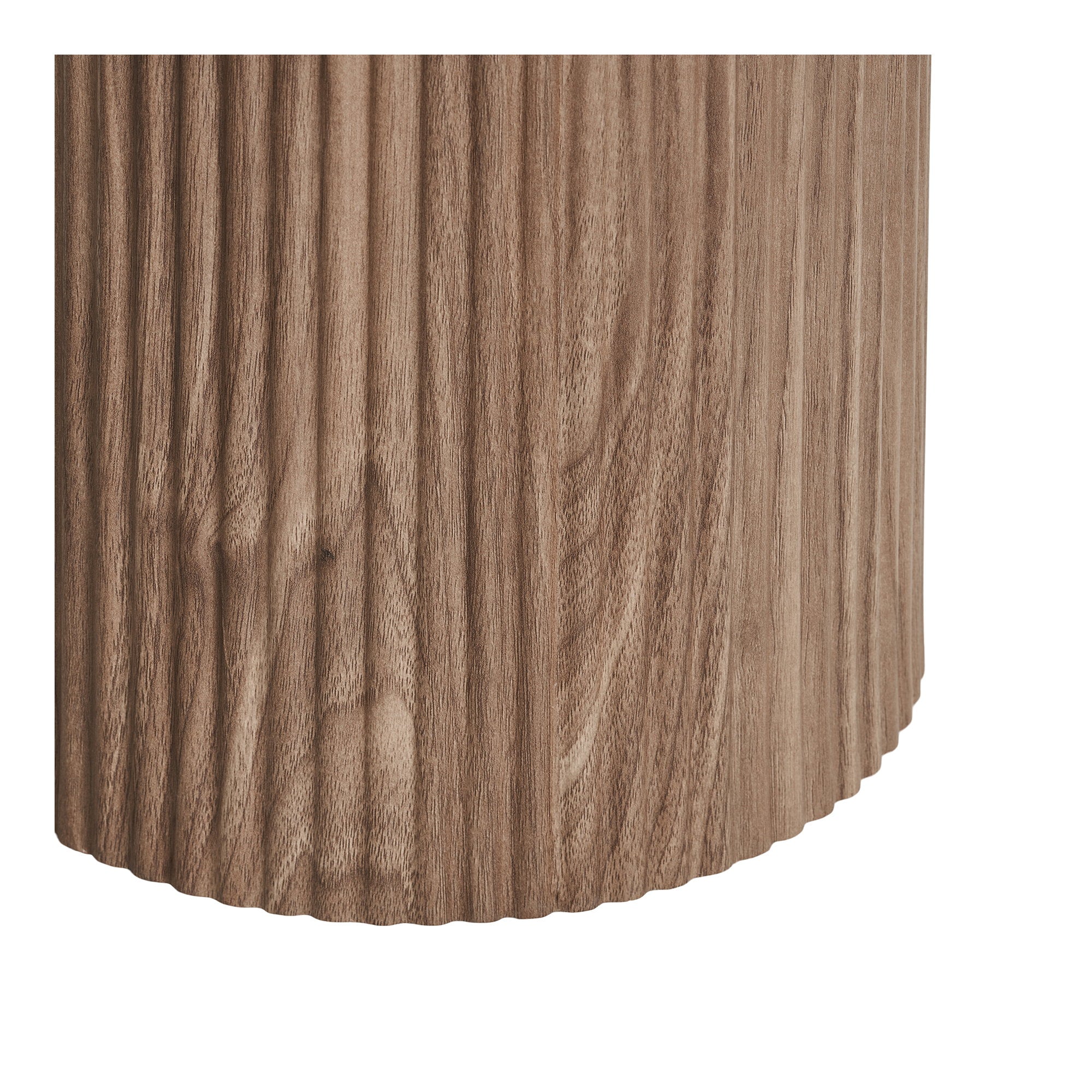 Athens Console Table — White / Brown