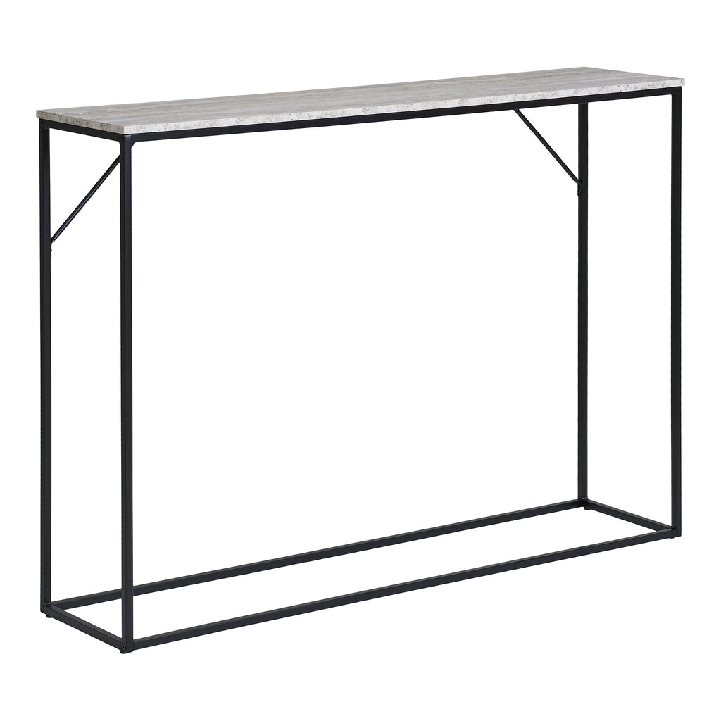 Vita Console Table — Black / Natural