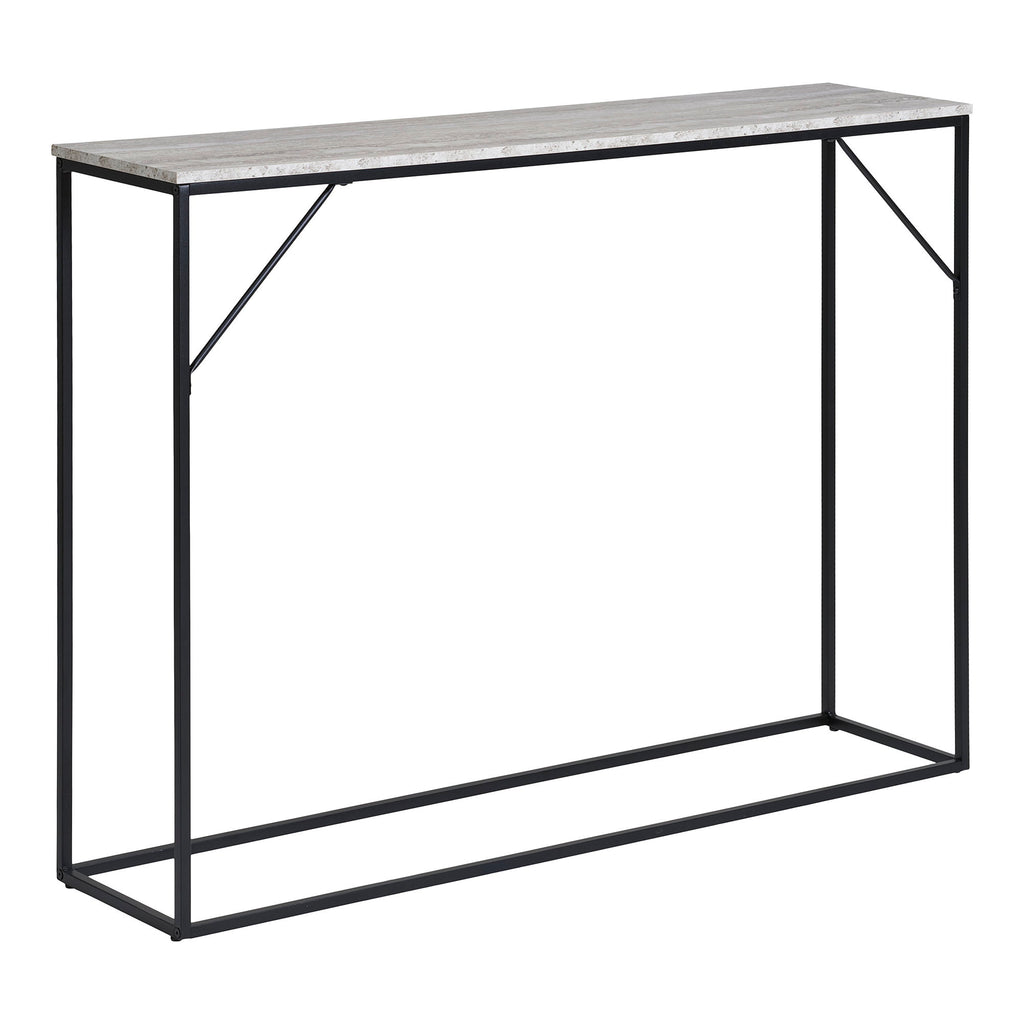 Vita Console Table — Black / Natural
