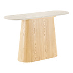 Larvik Console Table — Nature / Off-white