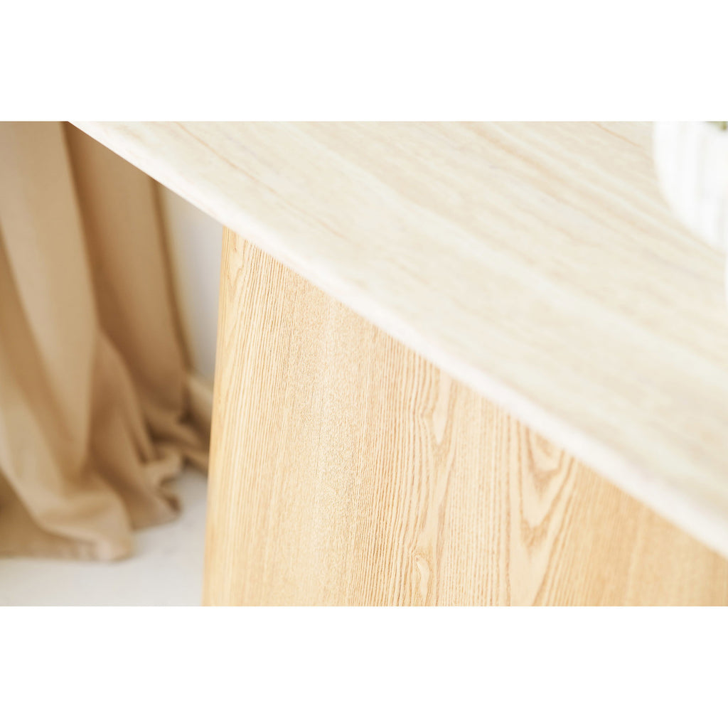 Larvik Console Table — Nature / Off-white