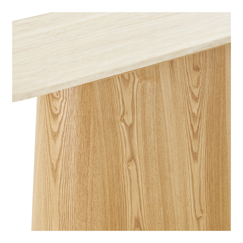 Larvik Console Table — Nature / Off-white