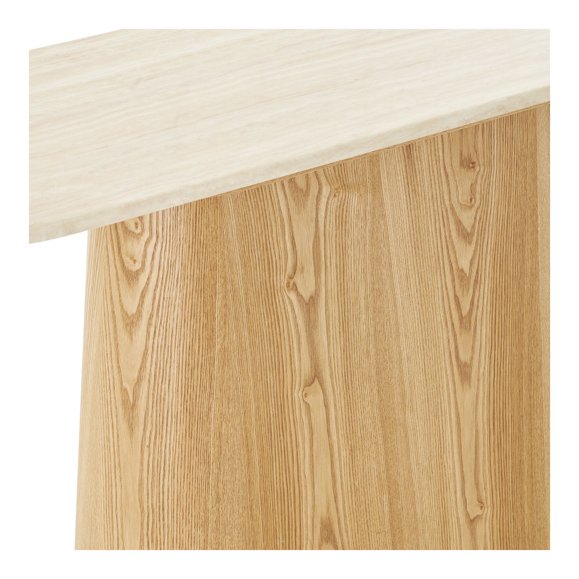 Larvik Console Table — Nature / Off-white