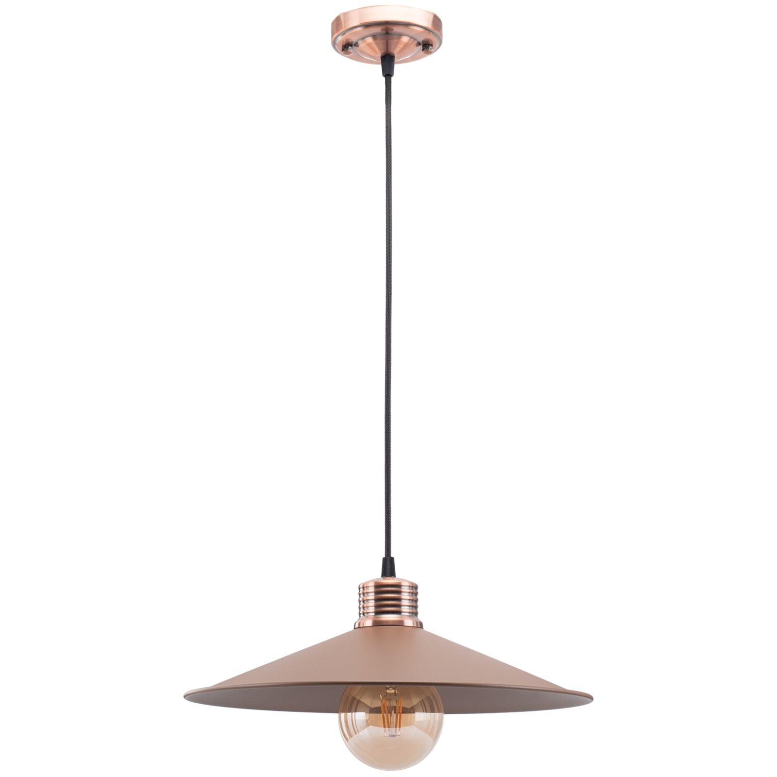 Plate Pale Brown