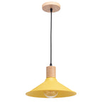 Plate Wood Yellow