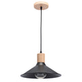 Plate Wood Black